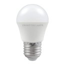 Crompton 5.5W (40w) 240v ES-E27 6500k LED Golfball Thermal Plastic Light Bulb