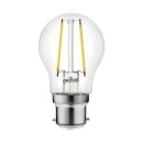 Integral 2w 220-240v 250lm LED Golfball B22 4000k Cool White Non-Dimmable 320 Degree Beam Clear - ILGOLFB22NE065