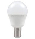 Crompton 5.5W (40w) 240v SBC B15 2700k LED Golfball Thermal Plastic Light Bulb