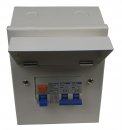 4 Way Metal Clad Garage Consumer Unit IP55