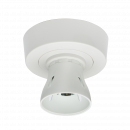 Knightsbridge T2 HO BC Batten Holder with Ceiling Rose Base 3-plate - (SN8230)