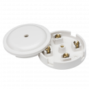 Knightsbridge 20A Junction Box 4-Terminal - White (79mm) - (SN8420)
