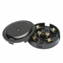 Knightsbridge 20A Junction Box 6-Terminal - Black (89mm) - (SN8460B)
