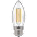Crompton 6.5W (60w) 240v BC B22 2700k Filament LED Candle Light Bulb