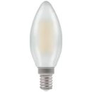 Crompton 5W (40w) 240v SES E14 2700k LED Pearl Candle Light Bulb
