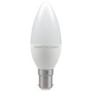 Crompton 5W (40w) 240v SBC B15 2700k LED Candle Thermal Plastic Light Bulb