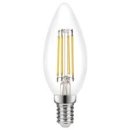 Integral 4.2w 220-240v 470lm LED Candle E14 4000k Cool White Dimmable 320 Degree Beam Clear ILCANDE14DE077