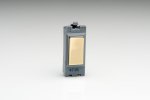 Varilight 1 Gang Blanking Insert Brass (GBV)