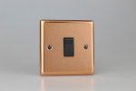 Varilight 1-Gang 10A 1or2 Way Rocker Switch Copper (XY1B.CU)