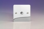 Varilight 1-Gang 10A 1or2 Way Toggle Switch Chrome (XFCT1)