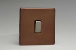 Varilight 1-Gang 10A 1- or 2-Way Rocker Switch Mocha (XDM1S)