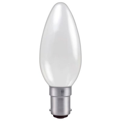 Bell 25w 240v SBC B15 Opal Triple Life Candle Bulb 00231