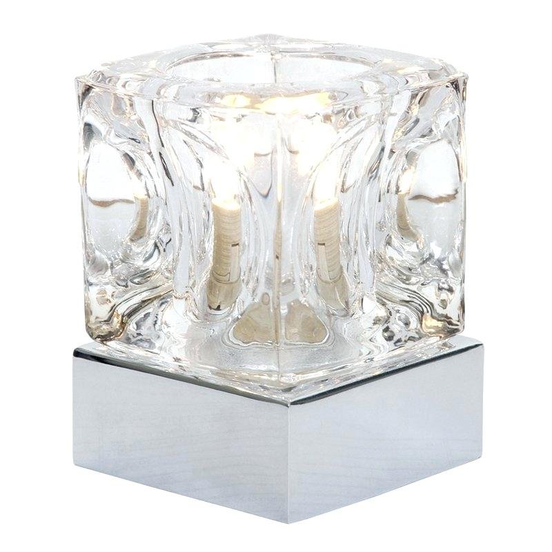 ice cube touch table lamp