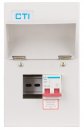 4 Way 100A Metal Clad Distribution Board