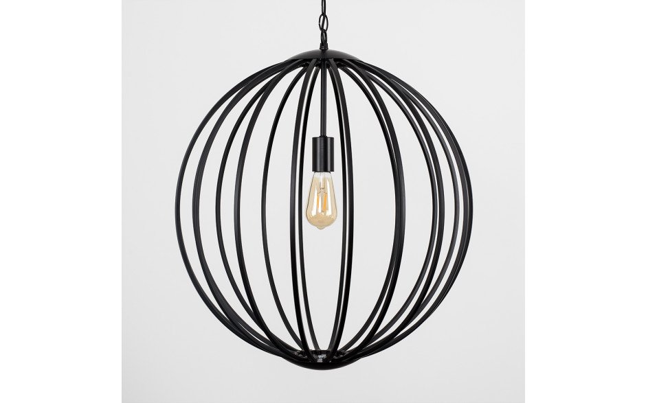 ICONIC Astoria Black Basket Electric Pendant - (22085 ...